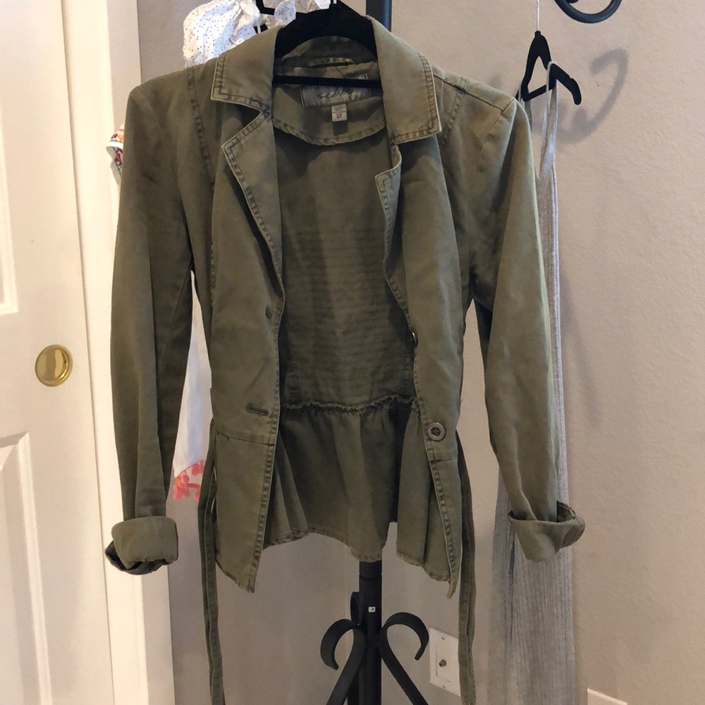 Casual Army Blazer